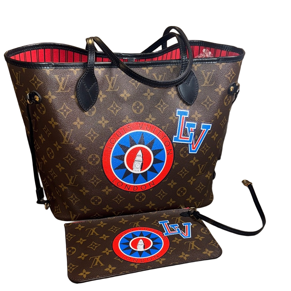 Louis Vuitton Neverfull  Monogram  MM Tote